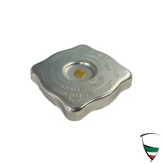 Kühlerdeckel eckig, Metall verzinkt, für Fahrzeuge mit Ausgleichsbehälter