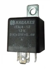 Relais clignotant Spider 84-93,Alfa 6,33 (905),75,90,164,Sud/Sprint,Alfetta, Giulietta,Spider 115,GTV (116),4 cable
