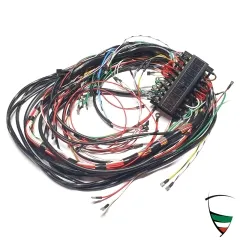 Kabelbaum GT Bertone 1300-1600 1. Serie mit Gleichstromlichtmaschine Kantenhaube bis 1969 incl. Sicherungskasten