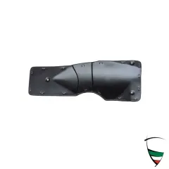 FRONT EXHAUST HEAT PROT. PLATE FOR HANGING PEDALS CARS, SPIDER 70-93, EXCEPT VEHICLES WITH CATALYZER