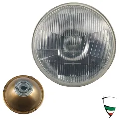 HEADLAMP SPIDER 7" H4 - CARELLO DESIGN LHD, RIGHT SIDE TRAFFIC,GT 1.SERIES STEPNOSE