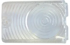 SIDE LIGHT LENSES UP TO 74 Carello white two-piece