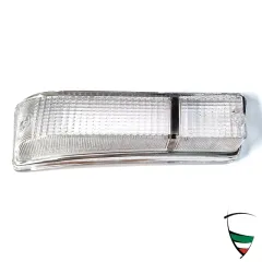 Cabochon Clignotant avant, Droit, blanc / blanc 70-77