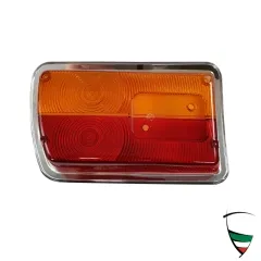 REAR LIGHT LENSE GT-BERTONE 1300-1750, LEFT,CARELLO DESIGN, PLASTIC BODY, WITHOUT REFLECTOR
