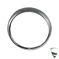 HEADLAMP RIM STAINLESS LEFT 80-93