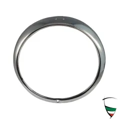HEADLAMP RIM STAINLESS RIGHT 80-93