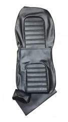 Sitzbezug Skay schwarz, Quernähte, Kopfstütze 19 cm Spider 1300/1750-2000 1978-1985 Spider 1600 1978-1989