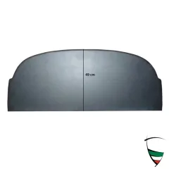 GT BACKSHELF 1300/1600 BLACK 1. SERIES 1750, HEIGTH 49 CM