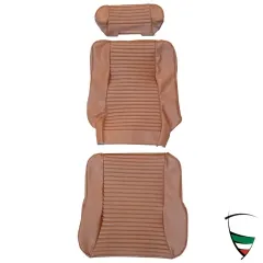 GT SEAT COVER 2000 / 71-77 / synthetic leather red-brown