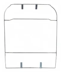 METAL GRID FRAME FOR SEAT PADS SPIDER