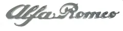 ALFA ROMEO SCRIPT - Spider 90-93 self-adhesive