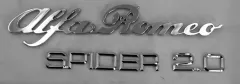 ALFA ROMEO SCRIPT SET SPIDER 90-93 (3PCS)