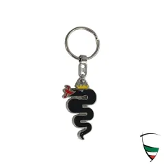KEY RING "SNAKE" black