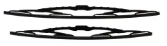 Jeu essui-glace GTV6 45cm noir,attache à crochet sans spoiler